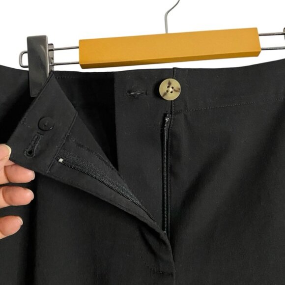 J. Jill Women's Black High Waisted Ankle Cropped Pants - Picture 8 of 10